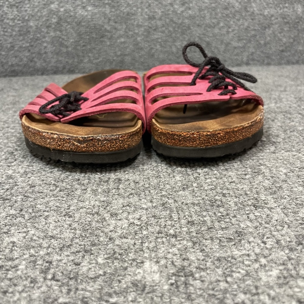 Papillio Birkenstock Lace Slide Sandal Pink EU39 US8.5 Dopamine Rainbow Slip On - Picture 5 of 13